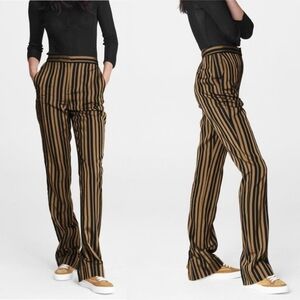Rag & Bone Striped Silk Blend Pants